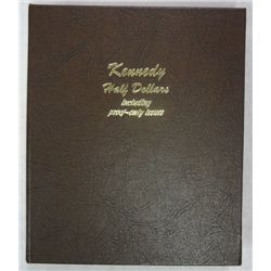 1964-2007 KENNEDY HALF DOLLAR SET IN DANSCO ALBUM CONTAINS SILVER PROOFS