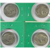 Image 2 : 4 BUFFALO NICKELS 1917, 18, 20-D, 23-S ALL PARTIAL DATE
