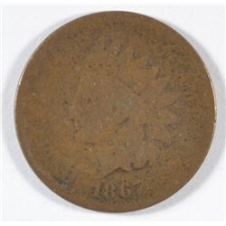 1867 INDIAN HEAD CENT AG/GOOD