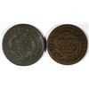 Image 2 : 1834 FINE & 1845 FINE LARGE CENTS