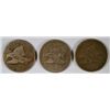 Image 1 : 3-1858 FLYING EAGLE CENTS "GRADING SET" (AG,GOOD,VG)