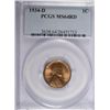 Image 1 : 1934-D LINCOLN CENT PCGS MS64 RD