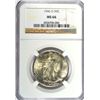 Image 1 : 1946-D WALKING LIBERTY HALF DOLLAR, NGC MS-66