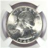 Image 2 : 1946-S WASHINGTON QUARTER, NGC MS-65  GEM