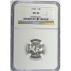 Image 1 : 1945 MERCURY DIME, NGC MS-65  GEM
