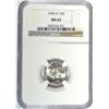 Image 1 : 1945-D MERCURY DIME, NGC MS-65 GEM