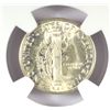 Image 3 : 1945-D MERCURY DIME, NGC MS-66  SUPERB