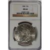 Image 1 : 1880 MORGAN DOLLAR NGC MS64 NICE WHITE