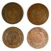 Image 2 : 4 DIFFERENT TWO CENT (64,65,66,67) AG-VG