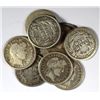 10 DIFFERENT BARBER DIMES (92,92-O,93-O,93-S,94,97,97-S,98,98-O,99) AG-FINE