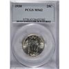 Image 1 : 1930 STANDING LIBERTY QUARTER PCGS MS62