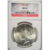 Image 1 : 1925 PEACE DOLLAR NGC MS63
