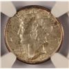 Image 2 : 1940-D MERCURY DIME NGC MS-67 FB SUPERB  NICE TONING