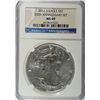 Image 1 : 2011 S AMERICAN SILVER EAGLE 25TH ANNIVERSARY NGC MS69