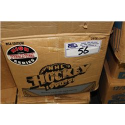 1990/91 UPPER DECK HOCKEY CASE INCLUDING 24 SEALED BOXES