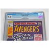 Image 2 : AVENGERS ANNUAL #3 CGC GRADED 7.5