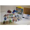 Image 1 : DC SUPER POWERS COLLECTOR CASE AND 18 ACTION FIGURES, SUPER MOBILE, LEX-SOAR7  LOOSE AND PLAYED