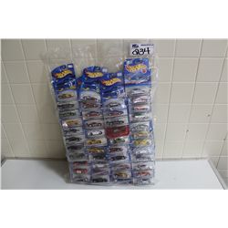 LARGE LOT OF HOT WHEELS NEW IN THE BOX