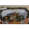 Image 2 : LOT OF 5 DIFFERENT WEST COAST CHOPPERS 1:10 SCALE DIE CAST MODELS NEW IN BOX