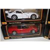 Image 2 : LOT OF 4 DIFFERENT 1:18 SCALE MAISTO SPECIAL EDITION DIE CAST MODELS NEW IN BOX