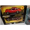 Image 2 : LOT OF 4 DIFFERENT 1:18 SCALE AMERICAN MUSCLE DIE CAST MODELS NEW IN BOX