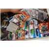 Image 3 : BOX LOT OF ASSORTED HOT WHEELS AND MATCHBOX DIE CAST MODELS NEW IN BOX