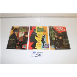 GREEN HORNET #1-3 (1967) (GOLD KEY) COMPLETE SERIES OF THIS TV CLASSIC, FEATURING BRUCE LEE