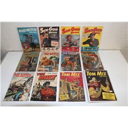 GOLDEN AGE WESTERN COMICS LARGE LOT OF 20 DIFFERENT ISSUES (1940'S-50'S)