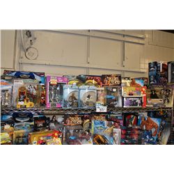 SHELF LOT OF ASSORTED TOYS NEW IN THE BOX- HUNDREDS OF DOLLARS IN RETAIL VALUE