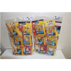 LARGE LOT OF THE SIMPSONS FIGURES NEW IN BOX