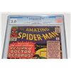 Image 2 : AMAZING SPIDER-MAN #11, 2ND APPEARANCE OF DOCTOR OCTOPUS, CGC GRADED 2.0