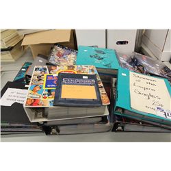 LARGE LOT OF 1980'S-2000 BASEBALL CARD AND NON SPORTS ASSORTED BINDERS