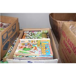 8 BOXES OF ASSORTED COMICS BRONZE TO NEW