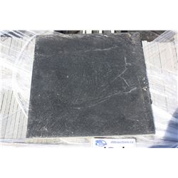 PALLET OF BLACK GRANITE TILE