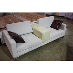 WHITE MODERN COUCH