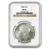 Image 1 : 1880 Morgan Silver Dollar MS63 NGC Certified - N1880