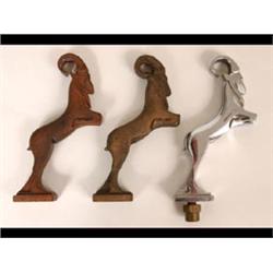 An Early 1930's Carved Wood Ibex Prototype Ca...