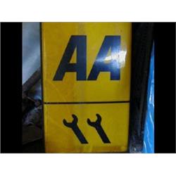 A Plastic AA Two Spanners Sign...