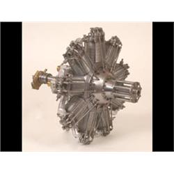 A Good 1/4 Scale Model of a Bentley BR2 WW1 R...