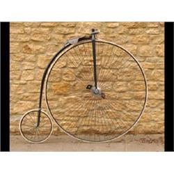 A Late 19th Century Ordinary Bicycle, with a...