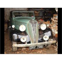 A Hudson Straight Eight Tourer, registration...