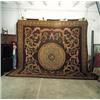 Image 1 : Alfombra de nudo español, Real F brica de Tapices, 1940 Medidas: 474 x 462 cms...