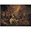 Image 1 : ESCUELA MADRILEÑA, SEGUNDA MITAD S. XVII."Conversión de S. Pablo" Oleo/lienzo. 51,5 x 65,5 cms.Et...