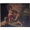 Image 1 : JOS GUTIERREZ DE LA VEGA ( Sevilla, 1791 - Madrid, 1865 )"Cristo Niño y San Juanito" Oleo / lien...