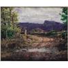 Image 1 : Centro oval ingl‚s en porcelana blanca y dorada de Copeland, S.XX. Medidas: 17 x 22 x 41 cms.Amor...