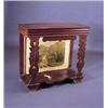 Image 1 : Consola estilo fernandino. S.XX. Medidas: 76 x 35 x 83 cms.Fondo con grabado.Faltas....