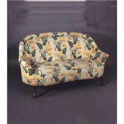 Sof  isabelino, tercer cuarto S.XIX Medidas: 86 x 66 x 147 cms. Salida Euros 240 - Salida PTS 39....