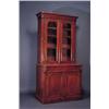 Image 1 : Librer¡a inglesa h.1800, en madera de caoba. Medidas: 212 x 57,5 x 107 cms....