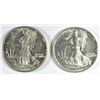Image 1 : 1943 CH BU & 1943-S CH BU WALKING LIBERTY HALF DOLLAR