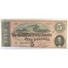 Image 1 : 1864 $5 CONFEDERATE STATES OF AMERICA NOTE